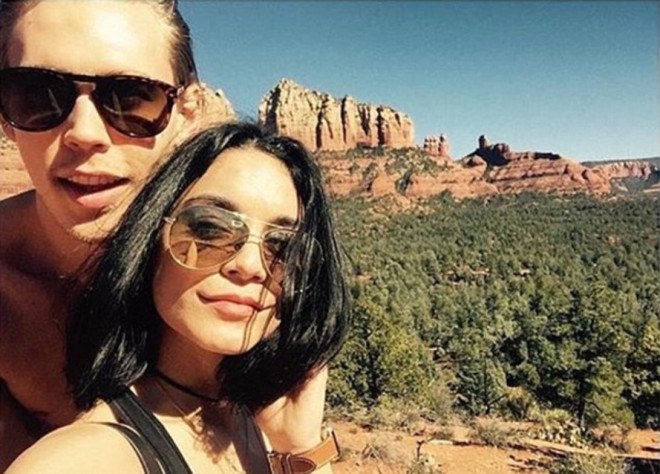 vanessa hudgens, austin butler, defacing national park, vandalizing natural lands, vanessa hudgens under investigation, vanessa hudgens instagram