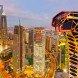 Vasily Klyukin, green tower, skyscraper, green architecture, mixed-use, glass facade, green restaurant, weird architecture