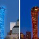 Vasily Klyukin, green tower, skyscraper, green architecture, mixed-use, glass facade, green restaurant, weird architecture