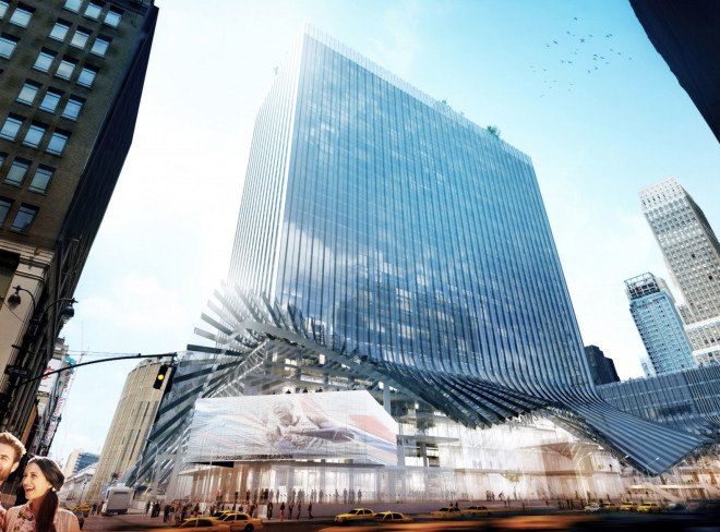 BIG, bjarke ingels, bjarke ingels group, 2 penn, 2 penn plaza, nyc architecture, green architecture, sustainable architecture, green design, eco design, green buildings, two penn plaza