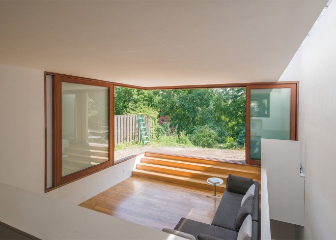 Bala Line Home by Williamson Chong Architects, Toronto modern infill, naturally cooled architecture, sculpture home Toronto