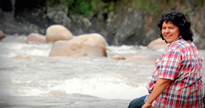 Berta Cáceres, environment, environmental activist, human rights, human rights, activist, Honduras, Council of Popular and Indigenous Organizations of Honduras, Goldman Environmental Prize, La Esperanza