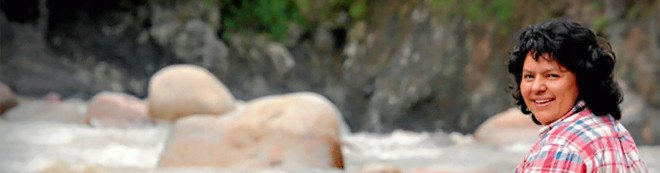 Berta Cáceres, environment, environmental activist, human rights, human rights, activist, Honduras, Council of Popular and Indigenous Organizations of Honduras, Goldman Environmental Prize, La Esperanza