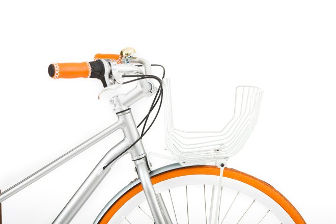Vélosophy, bicycle, aluminum, bike, minimalist design, minimalist frame, comfort edition, comfort edition orange
