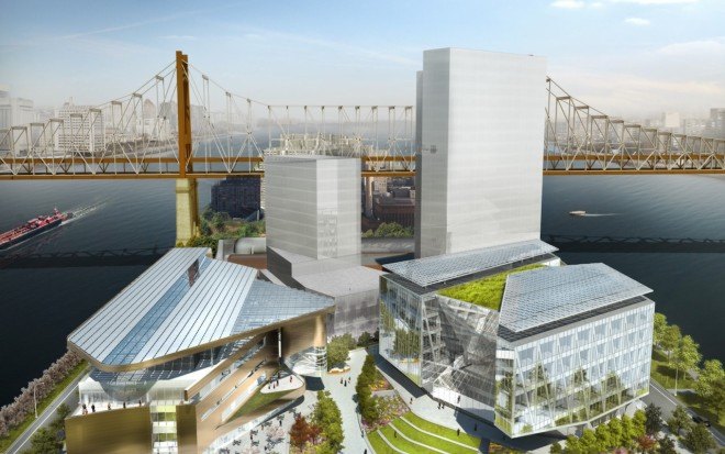 world’s largest passive house, world’s tallest passive house building, passive house architecture in the US, Cornell passive house, Cornell University residences by Handel Architects, Cornell campus Roosevelt Island