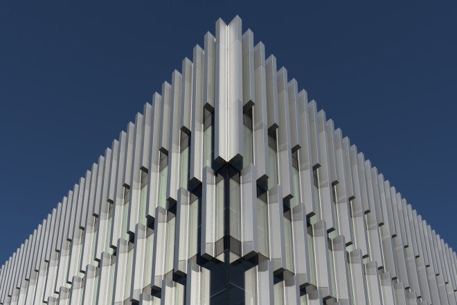 Erasmus University Polak building by Paul de Ruiter Architects, Erasmus University Polak building, the netherlands sustainable campus, sustainable campus design,