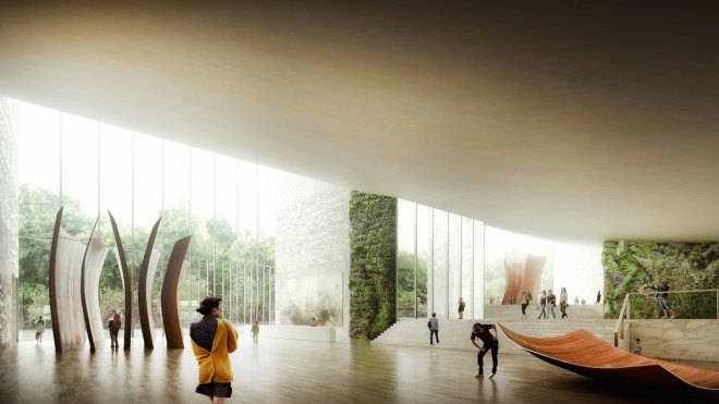 Gaoyao project by Schmidt Hammer Lassen Architects, Feng Shui-inspired architecture, new Gaoyao development, Chinese clubhouse architecture, Chinese gallery architecture