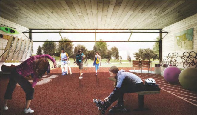 google, big, bjarke ingels group, heatherwick studio, thomas heatherwick, mountain view california, google hq, google headquarters, googleplex, bicycles, google bike-friendly, google bike parking, google campus