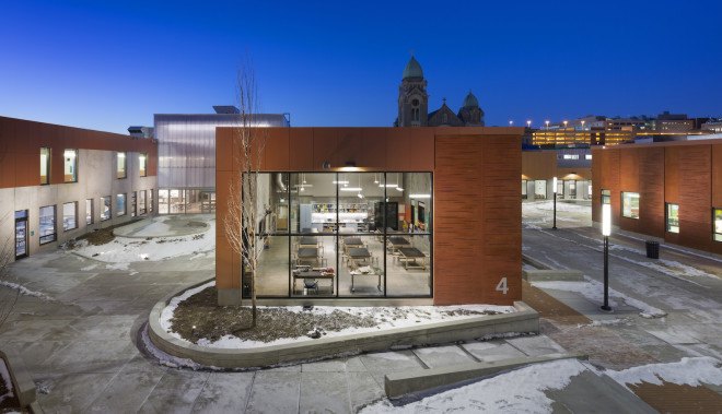 Henderson-Hopkins School by Rogers Partners, Henderson-Hopkins School design, Rogers Partners in Baltimore, Henderson-Hopkins in East Baltimore, Henderson-Hopkins urban revitalization, sustainable school in baltimore, Baltimore City Green Building Standards 3-Star certification project, Baltimore City Green Building Standards projects