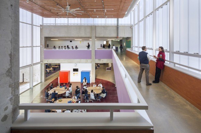 Henderson-Hopkins School by Rogers Partners, Henderson-Hopkins School design, Rogers Partners in Baltimore, Henderson-Hopkins in East Baltimore, Henderson-Hopkins urban revitalization, sustainable school in baltimore, Baltimore City Green Building Standards 3-Star certification project, Baltimore City Green Building Standards projects