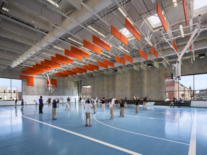 Henderson-Hopkins School by Rogers Partners, Henderson-Hopkins School design, Rogers Partners in Baltimore, Henderson-Hopkins in East Baltimore, Henderson-Hopkins urban revitalization, sustainable school in baltimore, Baltimore City Green Building Standards 3-Star certification project, Baltimore City Green Building Standards projects