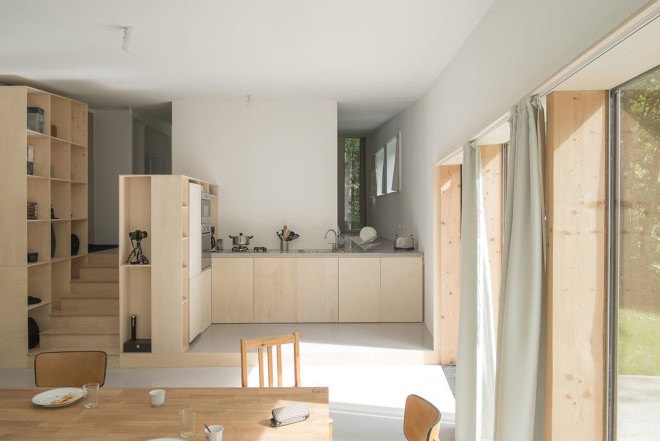 House JJ & S.M by Atelier MIMA, Nivillac architecture, holiday getaway in France, holiday home in France, holiday countryside home in France,