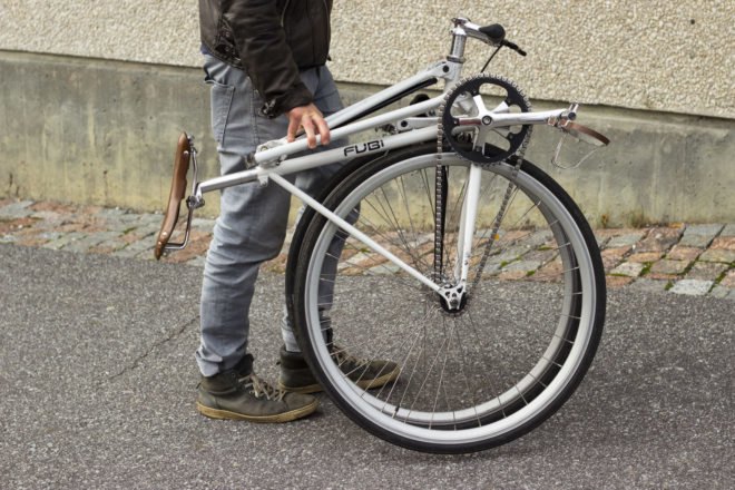 kickstarter, FUBi Fixie, folding bicycle, affordable folding bicycle, FUBi bicycle, fixie, single speed bicycle, fixed gear bicycle,