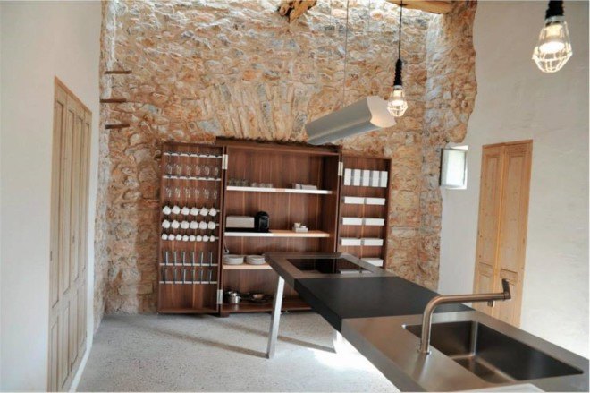 Angela Molina, Can Basso, Can Basso Ibiza, Ibiza finca, Ibiza farmhouse, renovated farmhouse, renovated farmhouse Ibiza, green renovations, rainwater collection, daylighting, natural ventilation, remodeled home, green remodel in Ibiza, Francis Dimmers,