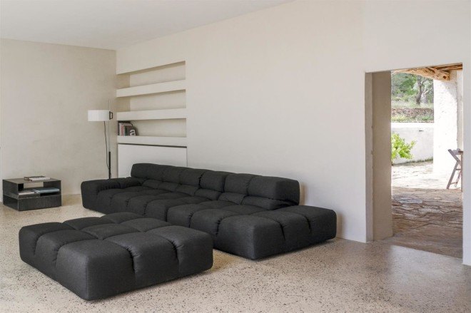 Angela Molina, Can Basso, Can Basso Ibiza, Ibiza finca, Ibiza farmhouse, renovated farmhouse, renovated farmhouse Ibiza, green renovations, rainwater collection, daylighting, natural ventilation, remodeled home, green remodel in Ibiza, Francis Dimmers,