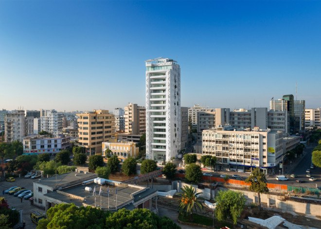 jean nouvel, cyprus, nicosia, Eleftheria Square, greenery, plants, balcony, atrium, landscape design