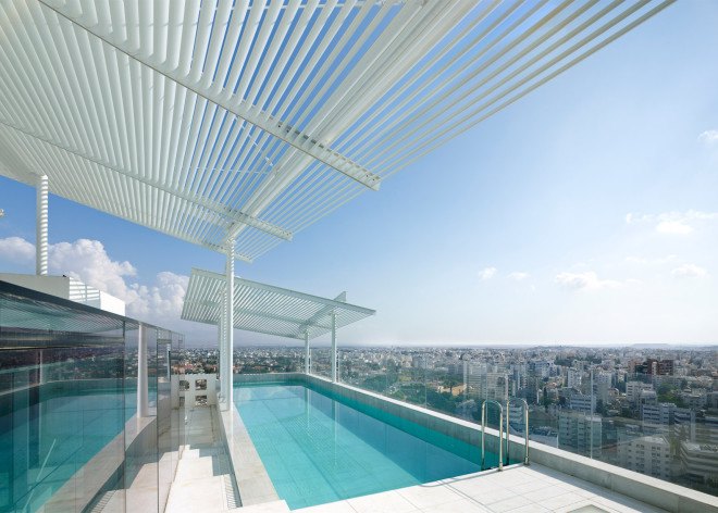 jean nouvel, cyprus, nicosia, Eleftheria Square, greenery, plants, balcony, atrium, landscape design