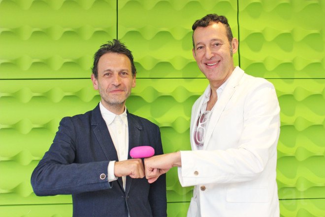 Karim Rashid, karim rashid office, bump, karim rashid bump, karim rashid interior design, karim rashid nyc office, bump phone charger, richard smiedt