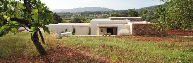 Angela Molina, Can Basso, Can Basso Ibiza, Ibiza finca, Ibiza farmhouse, renovated farmhouse, renovated farmhouse Ibiza, green renovations, rainwater collection, daylighting, natural ventilation, remodeled home, green remodel in Ibiza, Francis Dimmers,