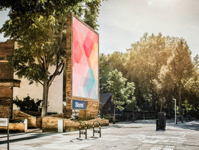 Wildstone designers, Lambeth Palace Road, pocket gardens, urban design, hybrid advertising space and community garden, Anti-social behaviour london, london community gardens, urban gardens, landscape design, wooden crates, sustainably sourced oak timber