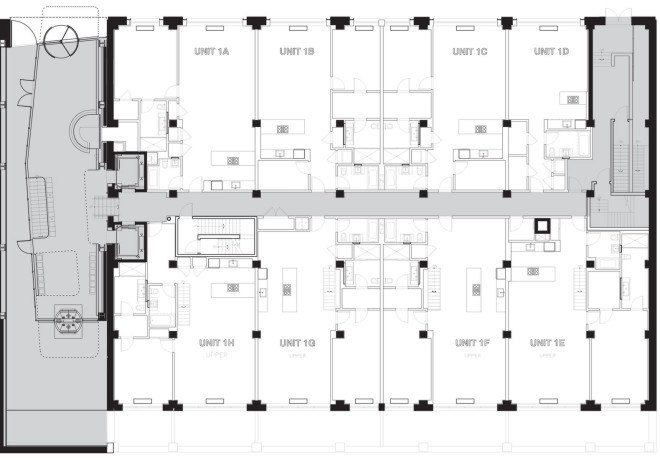 Loft25, singer building, adaptive reuse, nyc loft, green design, eco design, sustainable design, green architecture, eco architecture, chelsea loft, chelsea apartment, TRA studio Architecture
