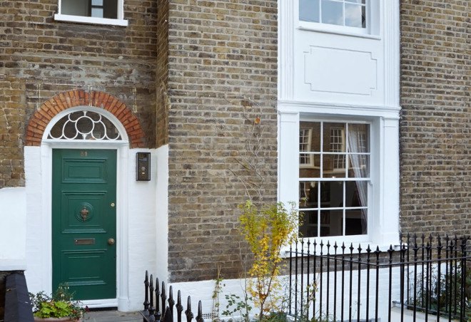 HÛT Architecture, Mile End Terrace, green extension, Victorian extension, London, glass facade, green renovation, green architecture, extension