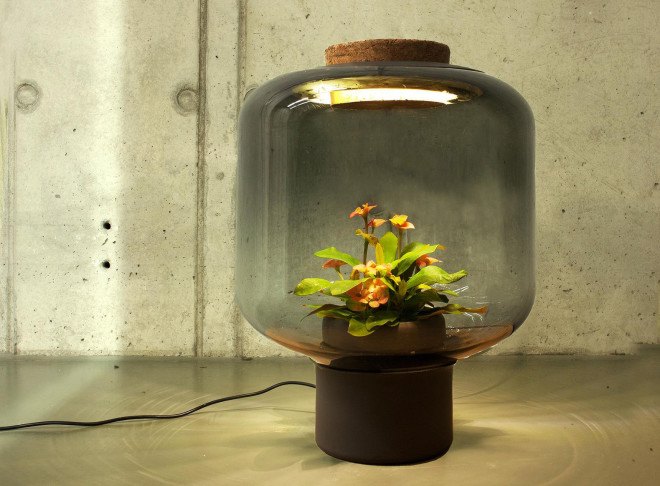 Mygdal Plantlamp, We Love Eames, design, plants, plants indoors, self-sustaining ecosystem, lighting, LED lighting, German design, standing lamp, standing style