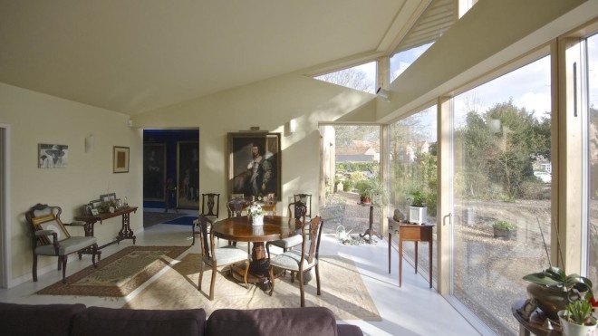 Pond House by forresterarchitects, Pond House in Norfolk Broads, Norfolk Broads architecture, Passivhaus houses, solar-powered passivhaus home