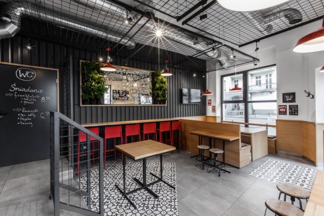 repurposed shipping containers, shipping container architecture, shipping container restaurant, ChiChi 4U shipping container, Repurposed Shipping Container Restaurant by mode:lina, Poznan ChiChi 4U, Poznan shipping container restaurant