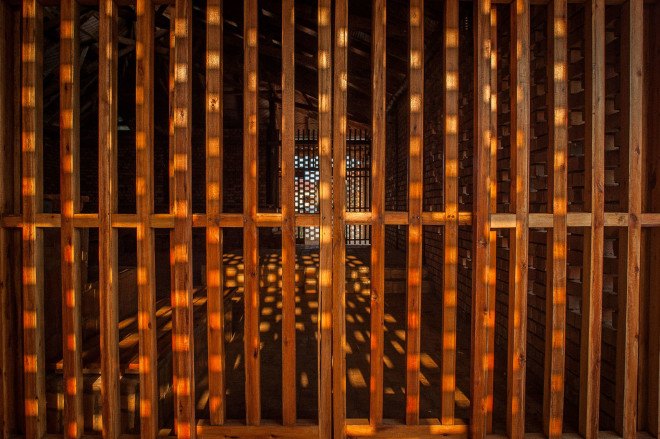 Ross Langdon Health Education Center, community center, Uganda, Ross Langdon, Studio FH Architects, eucalyptus wood, local building materials, green architecture