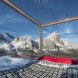 Starlight Room, Cortina, Rifugio Col Gallina, Raniero Campigotto, Starlight Room by Raniero Campigotto, alpine hotel room