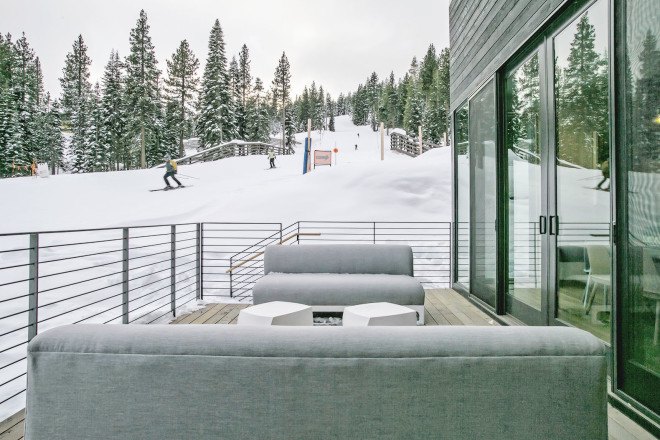Mountainside at Northstar, Stellar Townhomes, Bohlin Cywinski Jackson, Lake Tahoe, eco-resort, luxury resort, energy-efficient resort, mountain house, natural building materials, ski resort, green architecture