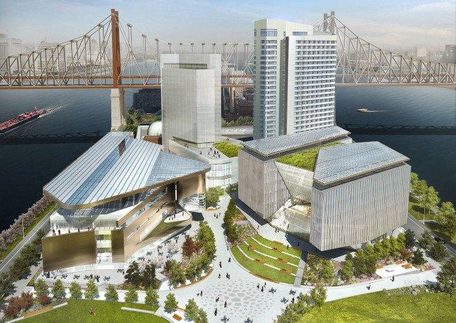 cornell tech, cornell roosevelt island, roosevelt island, cornell tech campus, weiss/manfredi. the bridge at cornell tech, the bridge, forest city ratner companies, green design, eco design, sustainable design, green architecture, green architecture nyc