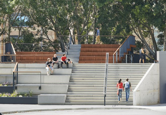 The Goods Line, The Goods Line landscape architecture, The Goods Line by ASPECT Studios, Sydney elevated park, Sydney High Line, High Line is Australia, Sydney urban design