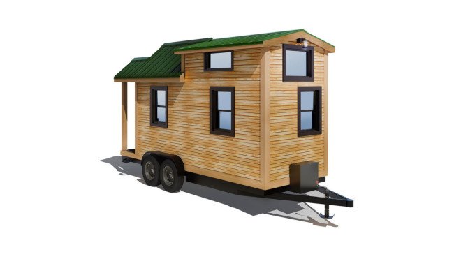 84 Lumber, Tiny Living, Tiny Living tiny houses, tiny homes, homes on wheels, portable tiny homes, DIY tiny home package, DIY small homes, mobile homes