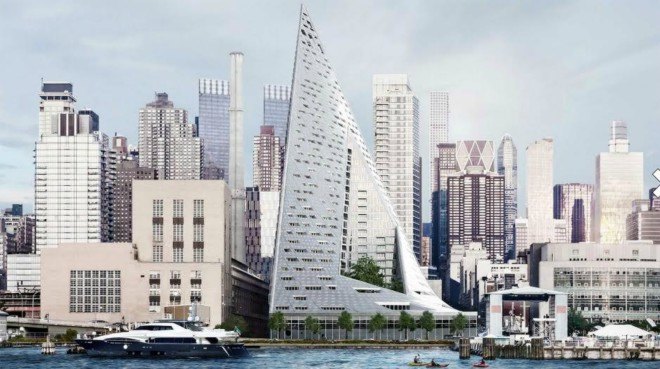 Bjarke Ingels, BIG architects, VIA 57WEST, West Side Tetrahedron, west 57th, The Durst Organization, 625 west 57th, 625 west 57th street, BIG, bjarke ingels group, bjarke ingels, new york city, new york, high rise, skyscraper, residential development, durst organization, the durst organization, sustainable development, affordable housing, manhattan, green design, green building, green architecture, sustainable building, sustainable design, sustainable architecture, eco design