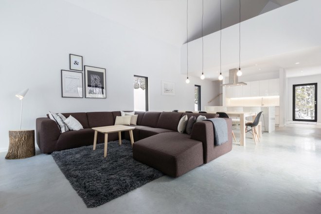 Villa Boréale by CARGO Architecture, Villa Boréale, Municipality of Petite-Rivière-St-François architecture, Quebec architecture,