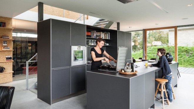 Villa V by Paul de Ruiter Architects, sustainable Villa V, energy efficient luxury villa, Villa V by i29, Bloemendaal architecture, Park Brederode architecture, sustainable dune architecture