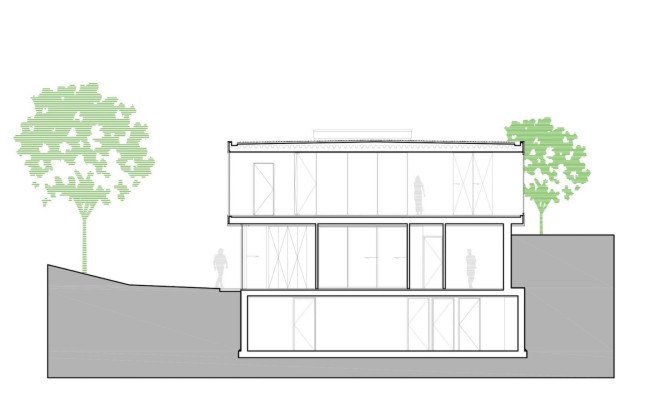 Villa V by Paul de Ruiter Architects, sustainable Villa V, energy efficient luxury villa, Villa V by i29, Bloemendaal architecture, Park Brederode architecture, sustainable dune architecture