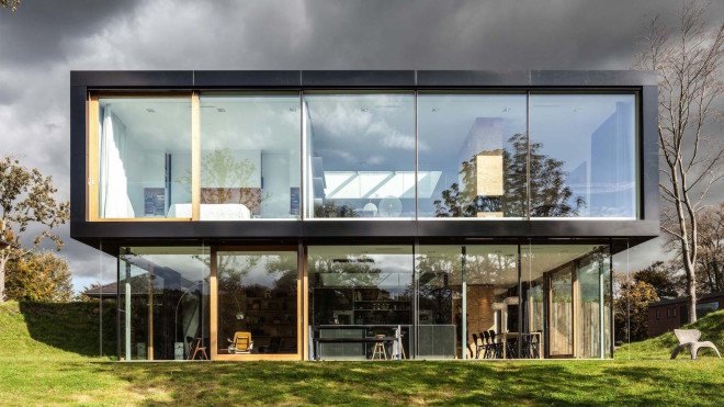 Villa V by Paul de Ruiter Architects, sustainable Villa V, energy efficient luxury villa, Villa V by i29, Bloemendaal architecture, Park Brederode architecture, sustainable dune architecture