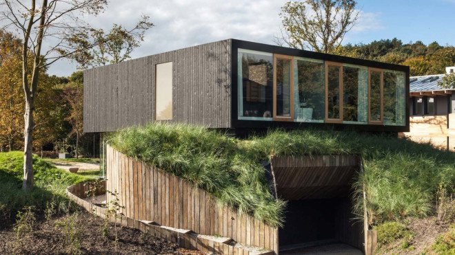 Villa V by Paul de Ruiter Architects, sustainable Villa V, energy efficient luxury villa, Villa V by i29, Bloemendaal architecture, Park Brederode architecture, sustainable dune architecture