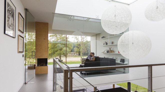 Villa V by Paul de Ruiter Architects, sustainable Villa V, energy efficient luxury villa, Villa V by i29, Bloemendaal architecture, Park Brederode architecture, sustainable dune architecture
