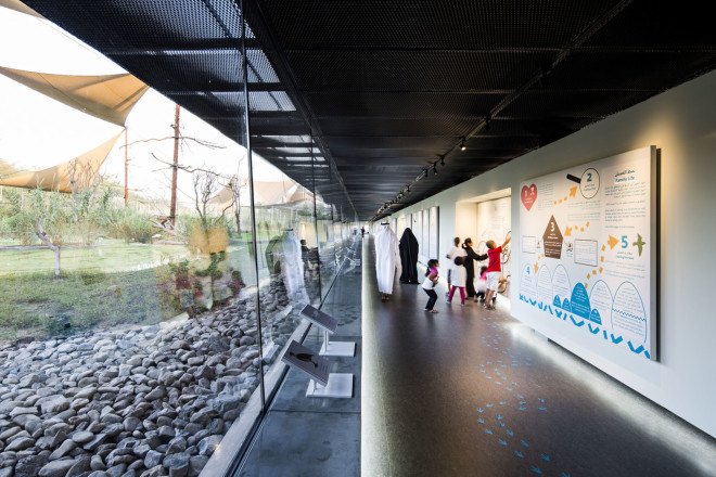 Wasit Natural Reserve, Wasit Natural Reserve Visitor Center, United Arab Emirates, natural reserve, bird habitat, bird watching, landscape architecture, visitor center, X Architects, rehabilitation