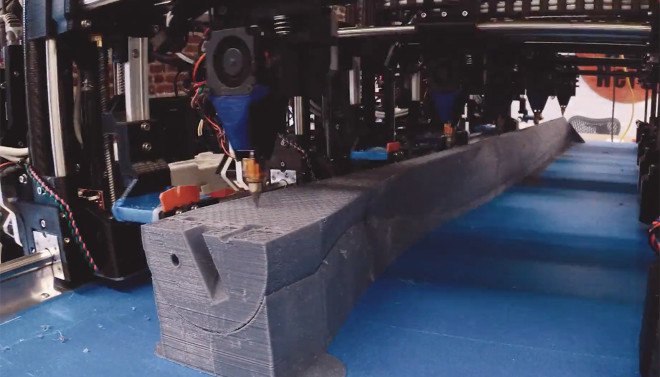 autodesk, 3d printer, 3d printing, project escher, large scale 3d printing, 3d manufacturing, modular design, hardware