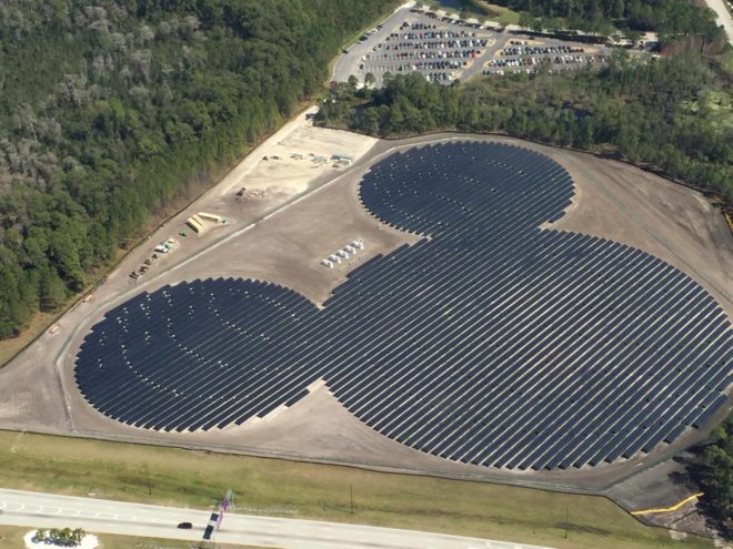Mickey mouse solar farm, Orlando, walt Disney resort, solar farm, Disney, Epcot, reader submitted content, solar panels, solar power, photovoltaics