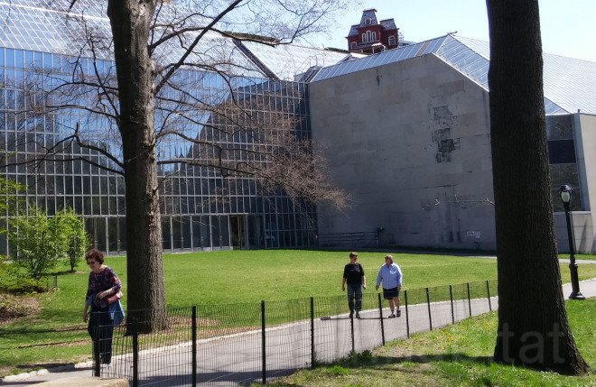 Met roof garden, metropolitan museum of art, psychobarn, psycho barn, met roof, met museum, cornelia parker, recycled materials, green art, green design