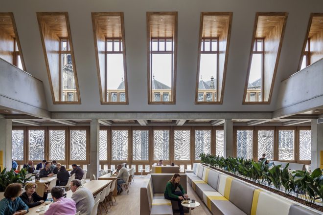 Deventer City Hall architecture, BREEAM Excellent Dutch architecture, sustainable dutch architecture, Deventer City Hall by Neutelings Riedijk Architects, city hall architecture, sustainable municipal architecture