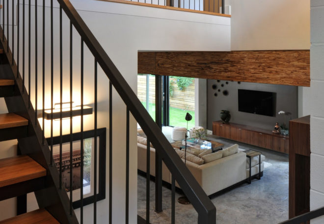 Emory House, small spaces, Texas, studioMET, repurposed wood, Habitat for Humanity, affordable house, green architecture, natural light, green patio, wooden floors, utility costs