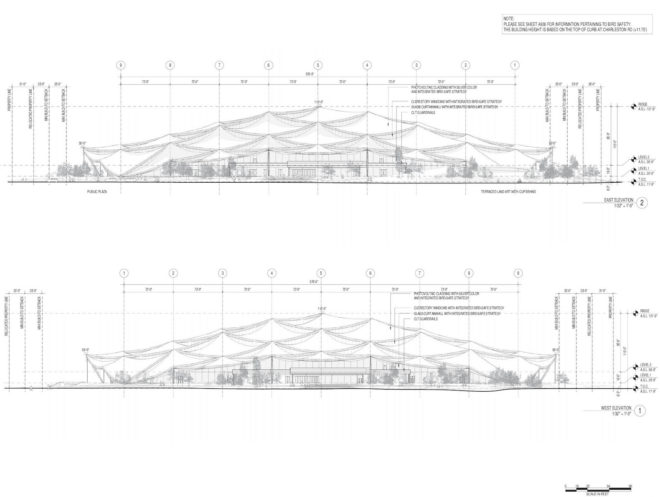 Google Mountain View Headquarters by BIG and Heatherwick, Google campus by BIG, Google campus by Heatherwick, LEED Platinum Google campus, Google in Mountain View California, Google revised campus design