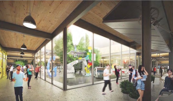 Google Mountain View Headquarters by BIG and Heatherwick, Google campus by BIG, Google campus by Heatherwick, LEED Platinum Google campus, Google in Mountain View California, Google revised campus design